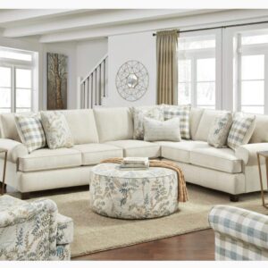 Otaibi Deluxe L-Shaped Sectional Sofa